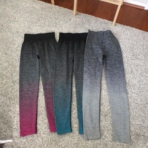 3 work-out legging bundle